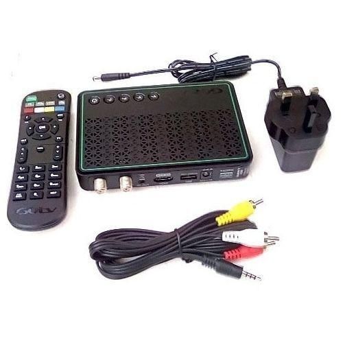 Gotv Decorder Remote Adaptor Banana Pins Free Batteries-Black