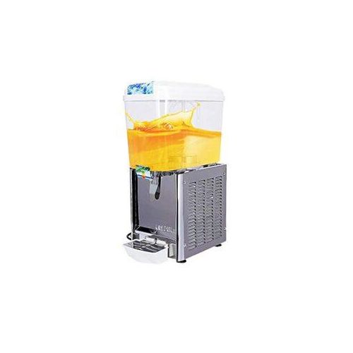 18 Liters Single Juice Dispenser Cooler For Storing Beverages And Juice-Transparent
