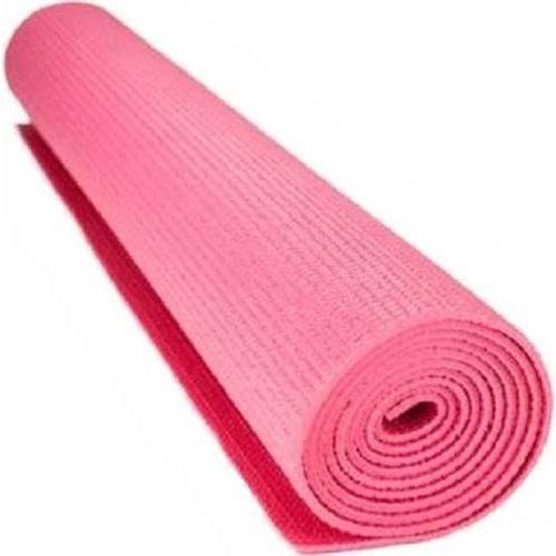 Yoga Mat With Carrier Bag Moisture Resistance - Pink