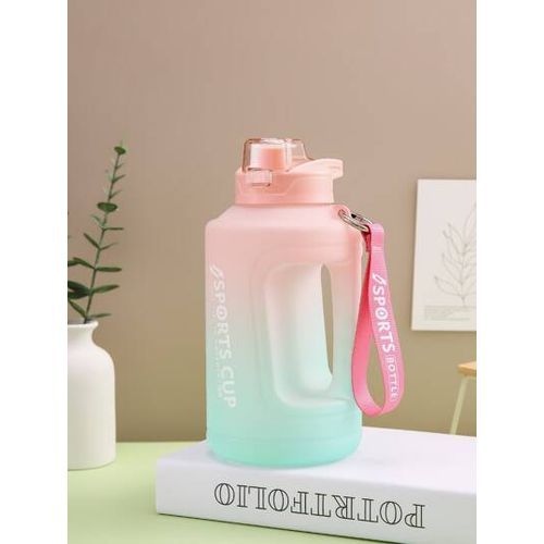 1.5L Motivational Water Bottle BPA Free - Multicolour