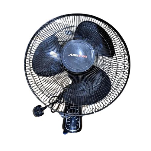 MeWe 16\" Remote Controlled Wall Fan - Black