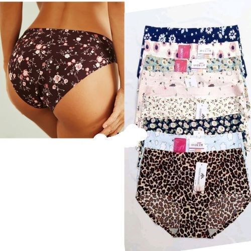 3 Pcs Seamless Panties/ Knickers - Multicolor