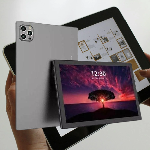 Discover P14 Pro Max Tablet 8\" 6GB RAM 256GB ROM - Black.