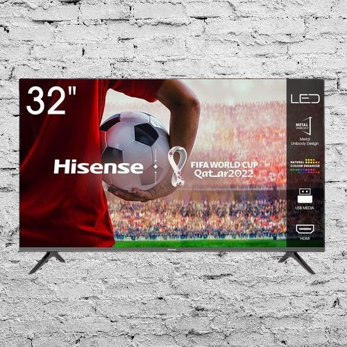 Hisense 32 Inch HD LED Digital Free To Air Frameless Tv – 3 YRS WRTY