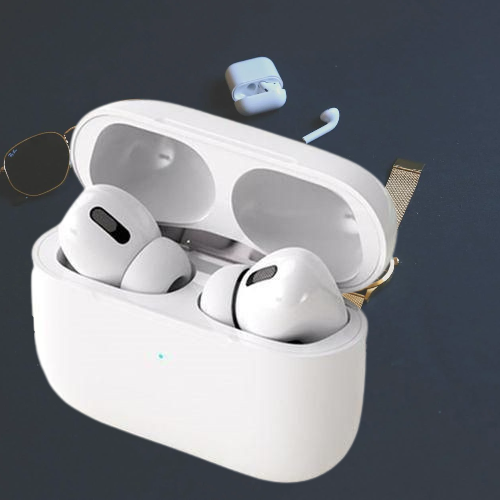 Airpods Pro Pressure Free Bluetooth Waterproof Noise Reduction Headsets - White