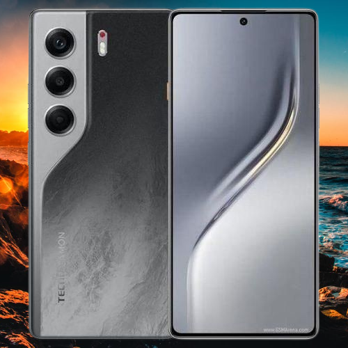 Tecno Camon 40 Pro AI Powered - 6.78\" 16(8+8)GB RAM 256GB ROM 50MP 5200mAh - Black