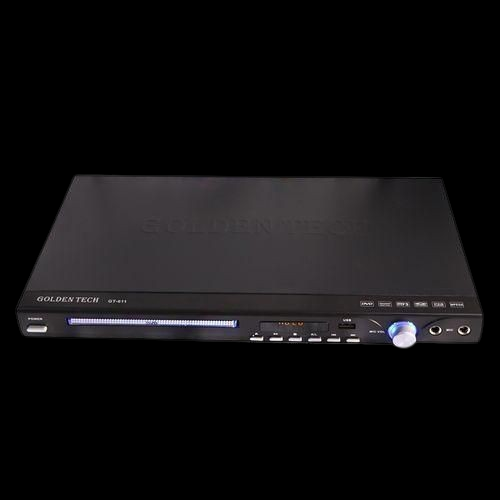 Golden Tech GT-611 DVD Player HDMI Functional,100-240V- 50/60Hz 25W - Black