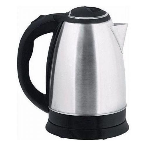 Scarlet Electric 3 Plug Pins Pacolater Heat Kettle Steel 2L - Silver