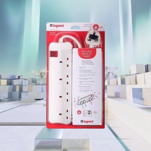 Legrand POWER EXTENSION 4WAYS SOKECK