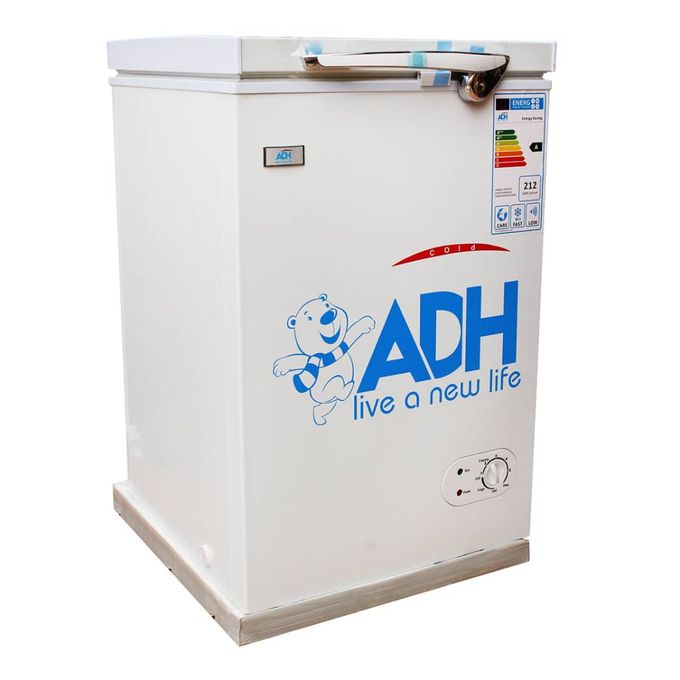 ADH 150 Liters Defrost Deep / Chest Freezer(Sliding Door) - White