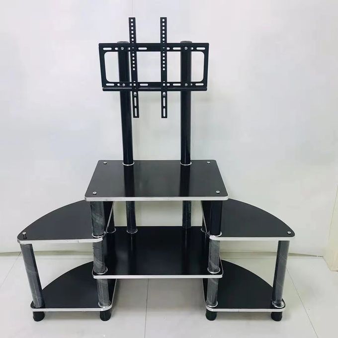 Original Wooden Multilayered Multipurpose YM TV Stand -Black