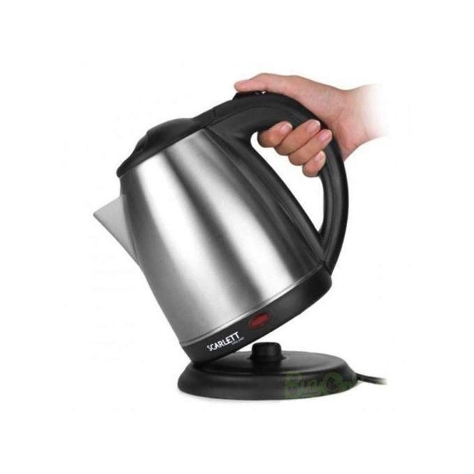 Scarlet Electric Pacolater Heat Kettle Steel 2L - Silver