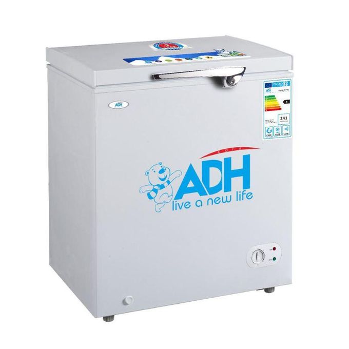 ADH 180 Litres Defrost Deep/Chest Freezer(Sliding Door) - Grey